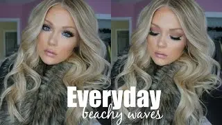 Everyday Beachy Loose Waves Hair Tutorial