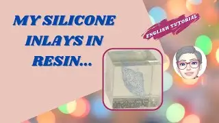 My DIY silicone inlays in resin Nice effect... except for the bubbles!😉Video #323