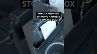 Center Console Organizer for 2010-2024 Toyota 4Runner Hanging Armrest Box Storage Tray #toyota