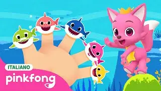 [DANCE] Shark Finger Familyㅣ+CompilationㅣInglese e italianoㅣPinkfong! Canzoni per Bambini