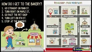Giving directions (SONGS) English learning with songs - Mr Will English USA
