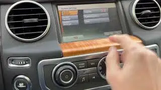 LR4: How to set the Clock / Time  Land Rover LR4 Discovery