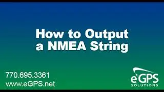 NMEA TKO Output
