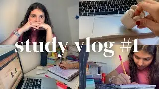 STUDY VLOG #1 | Comecei um curso online de marketing, voltando aos estudos, resumo + lofi 📚