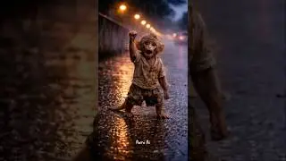 POOR MONKEY&rsquo;S COURAGE❤️🐒SUBSCRIBE🙏 #monkeystory #Monkey #courage