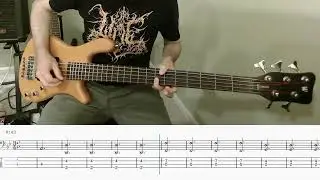 Rosetta - King Ivory Tower (bass cover with tab)