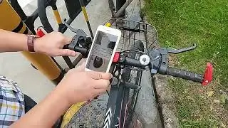 Motorcycle Bike Phone Holder Phone Bracket Vibration Damper Bike