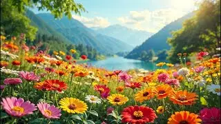 Spring Nature 🌷 Soothing Relaxing Music 🌿 Music For Relaxation, Healing Your Nervous System & Stress