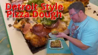 Pan Pie = Best Pie! Sourdough Detroit Style Dough