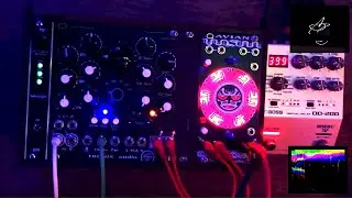 Stereo Filter Prototype module for Eurorack, sneak