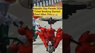 Republic Day Parade 2026 Ticket Booking Started | Don&rsquo;t Miss This #shorts #shortsfeed #trending
