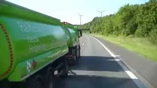 Danke Raiffeisen f&uuml;r das ausbremsen  Und das bei 89km h und Gefahrgut