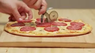 Better Than Delivery! Crispy Salami Pizza from Scratch