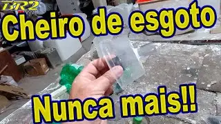 Cheiro de esgoto nunca mais. Faça você mesmo ralo para eliminar cheiro de esgoto