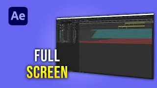 After Effects Full Screen View – How to Enable It?