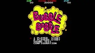 Bubble Bobble FM Towns Gameplay