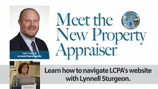Lee County Property Appraiser Website Navigation