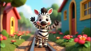 ABC Animals Train | Popular Nursery Rhyme | Educational Kids Songs