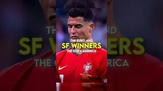 The Euro and Copa America semifinals 💀🏆🔥 | #footballshorts #football #trending