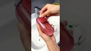 brush with soap dispenser
