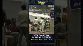 Inside a counting centre as vote counting underway in India