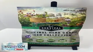 Survival Garden Seeds Medical Herb Garden 36 Healing Plant Varieties