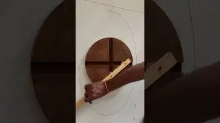 a perfect ellipse #craft #woodworking #ellipse #woodart