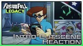 Fusionfall Legacy - Intro Cutscene Reaction