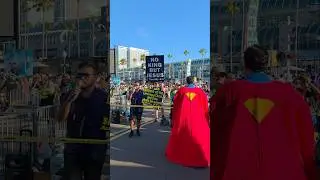 People Getting Triggered by Superman (San Diego Comic-Con 2025)