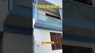 Duplex for sale in lucknow under 30 Lakh | Luxurious 3bhk duplex for sale in lucknow | #shorts #buy
