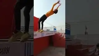 #viral #backflip #stunt #karnal #haryana #video