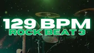 129 BPM - Rock Drum Beat - Loop 3
