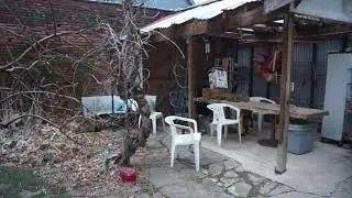 Wind Chimes in the Literary Cafe Garden. 1/31/2016.