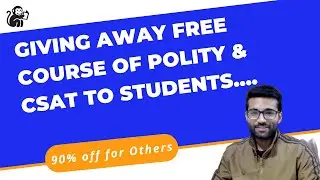 90% Off on Indian Polity and CSAT Course! New Announcement! Happy New year!