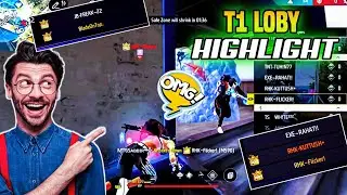 T1 LOBY Tournament Highlight by MTG ESPORTS || Garena Free Fire - Mr Topu Gaming 