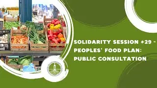 Solidarity Session #29 - Peoples' Food Plan: Public consultation