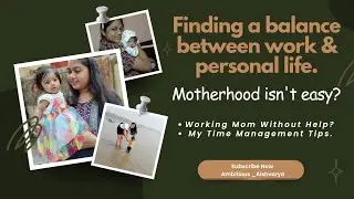 Work-Life Balance Tips Every Working Mom Needs 💼👩&zwj;👧&zwj;👦 #vlog #lifestyle #workingmom  