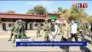 ក្រុម AOT បន្តចុះពិនិត្យនៅច្រកទ្វារព្រំដែនអន្តរជាតិជាំ និងផ្ទះសំបែងពលរដ្ឋប៉ះពាល់ដោយថៃឈ្លានពាន