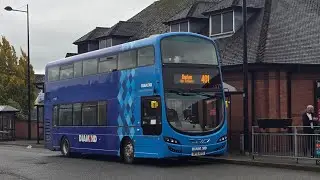 *Full Route* Uttoxeter to Burton via Tutbury on Volvo B5TL Gemini 3, 40610