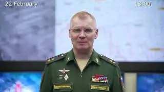 Russian Defence Ministry report 22 February 2023