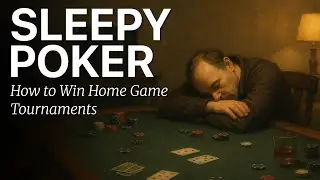 FALL ASLEEP to Poker: Home Game Tournament Strategy (Small Field, Big Edge)