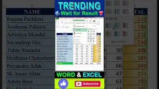 DATA BAR CREATE IN EXCEL #exceltips #shorts #excel #exceltutorial If you want EXTRA INCOME sittin...