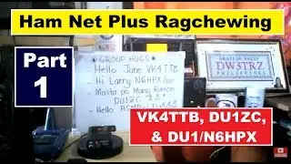 Sunday Ham Net PHILIPPINES w/ith Ali Reyes 4F1AR Plus Ragchewing 7am Edition