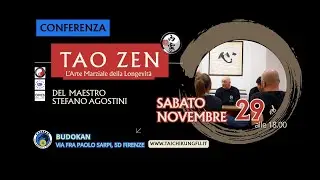 TAO ZEN ACADEMY sta trasmettendo dal vivo la conferenza del Maestro Stefano Agostini