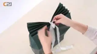 Tutorial Geschenke verpacken: T&uuml;te f&uuml;r gro&szlig;e Geschenke
