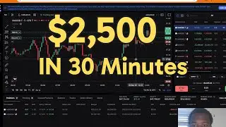 Trade Recap:  $2,500 in 30 Minutes Using Doyle Exchange Supply And Demand Strategy  (50k Challenge)