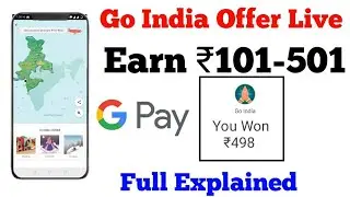 Google Pay Go India Offer, Go India Offer Trick, GP Go IndiaTickets Trick, GP Go India Km Trick