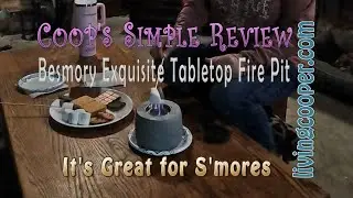 Coop's Simple Review - Besmory Exquisite Tabletop Fire Pit