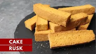 Homemade Dry Cake | Cake Rusk Recipe | Bakery Style crispy Dry Cake Biscuit @mamagician