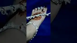 #Banno #short #video #light #weight #silver #payal   #Daily #wear #silver #anklet